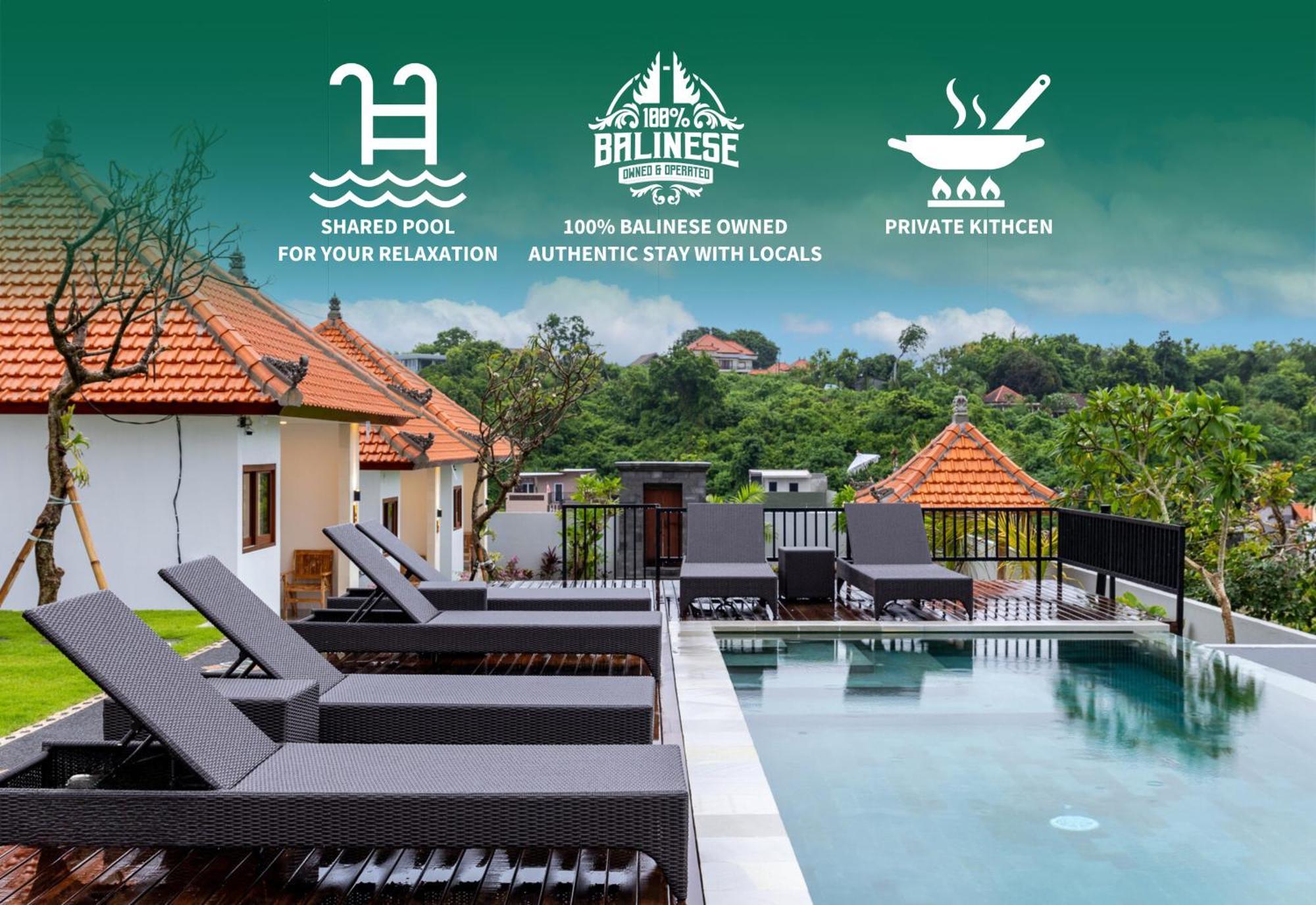 Agra Villa Bali By Bukit Vista Ungasan Kültér fotó